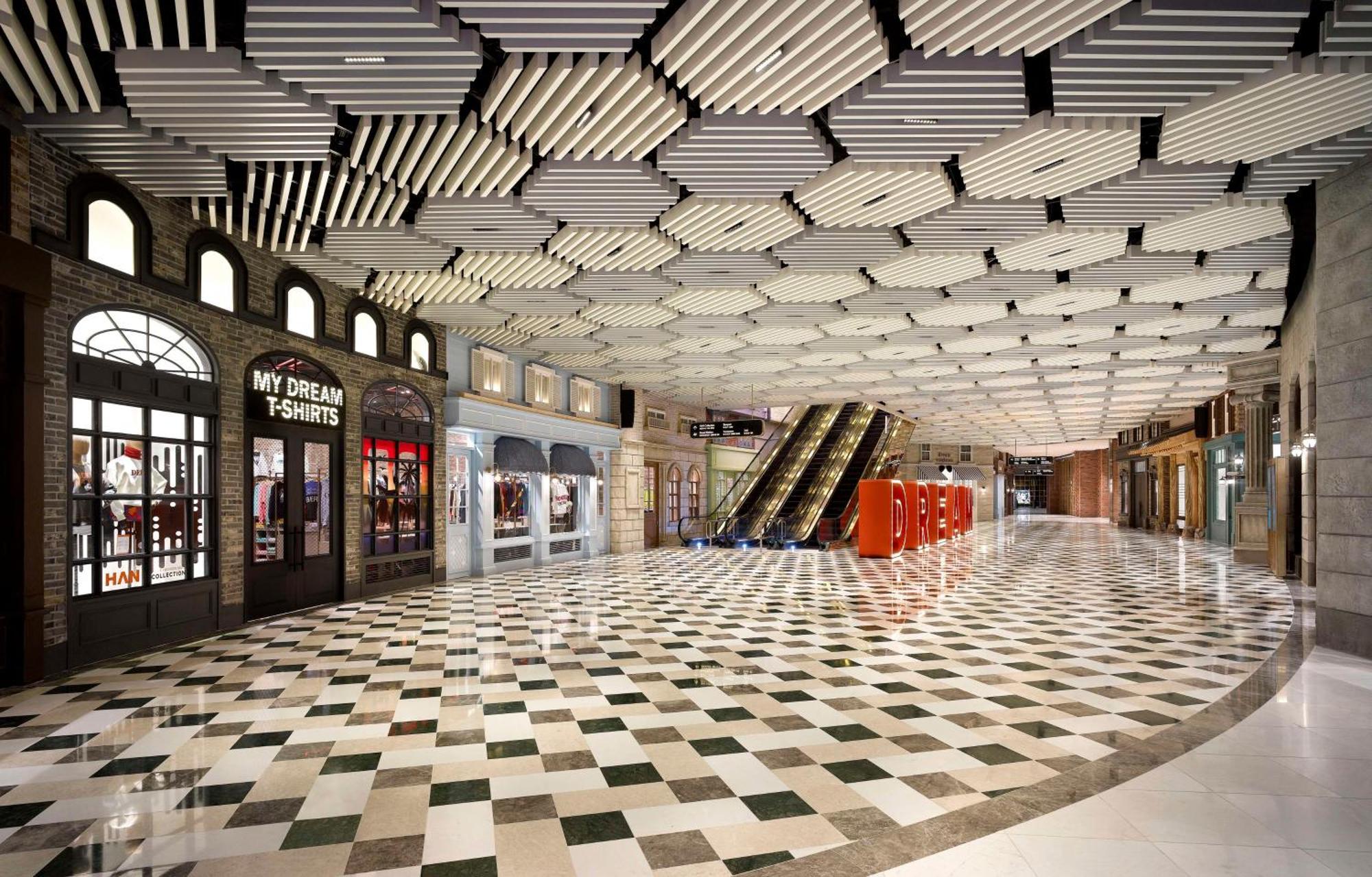 Отель Grand Hyatt Чеджудо Экстерьер фото The interior of the shopping mall