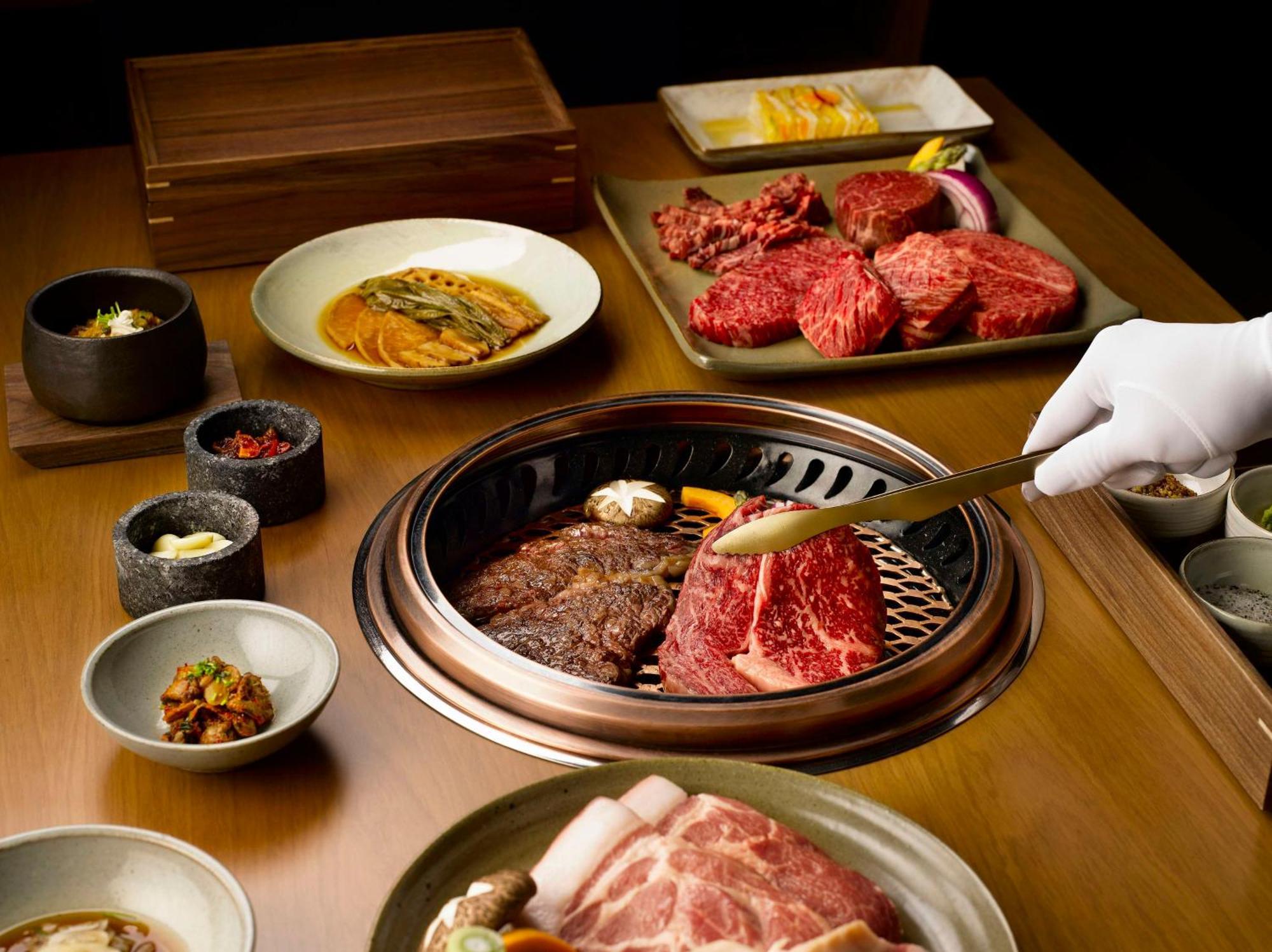 Отель Grand Hyatt Чеджудо Экстерьер фото Korean barbecue