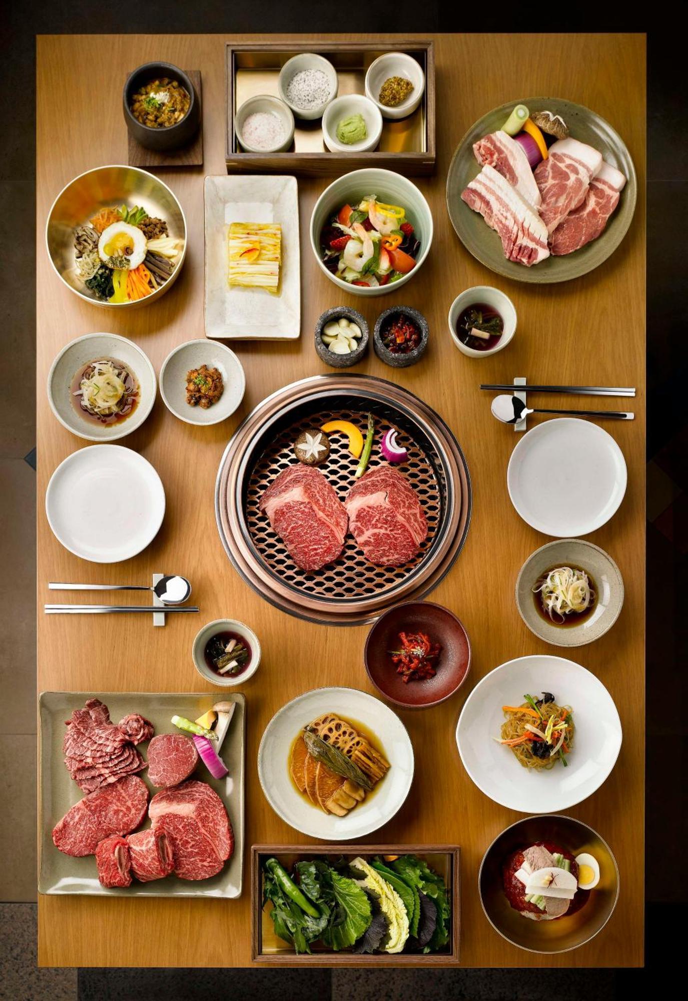 Отель Grand Hyatt Чеджудо Экстерьер фото A typical Korean meal